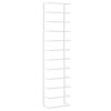 Towel Rack White 9.4"x4.7"x37.8" Steel