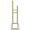 Freestanding Towel Rack Gold 18.9"x9.4"x30.9" Iron