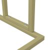 Freestanding Towel Rack Gold 18.9"x9.4"x30.9" Iron