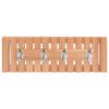 Wall Hanger 16.5"x3.3"x5.5" Solid Wood Walnut