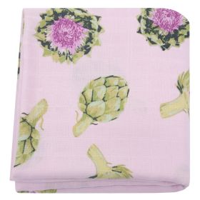 Summer Baby Blanket Bamboo Cotton Gauze Bath Towel (Option: Artichoke-120x120)