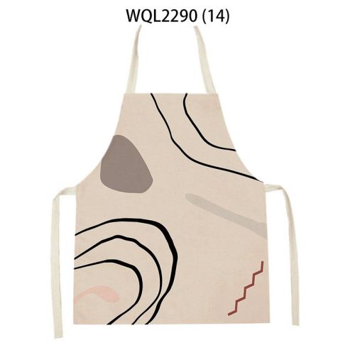 Simple Fabric Apron Kitchen Antifouling Work Clothes Simple Fabric Apron Kitchen Antifouling Work Clothes