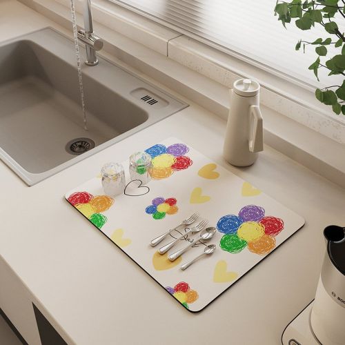 Table Top Hydrophilic Pad Kitchen Anti-scald Insulation Mat