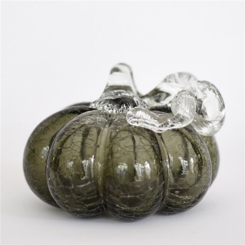 Colorful Glass Art Pumpkin Ornaments American Country Home Decoration