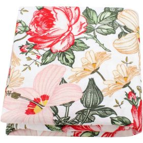 Summer Baby Blanket Bamboo Cotton Gauze Bath Towel (Option: Flower Sea-120x120)