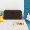 Outdoor Storage & Garages Waterproof Resin Patio Storage Box