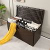 Outdoor Storage & Garages Waterproof Resin Patio Storage Box