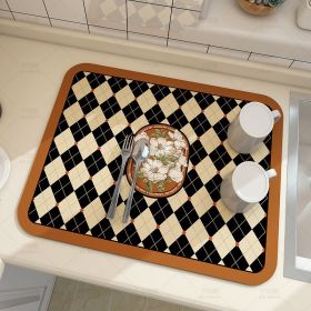Kitchen Household Dining Table Table Wash-free Mat (Option: Der Rosenkavalier-5080cm)